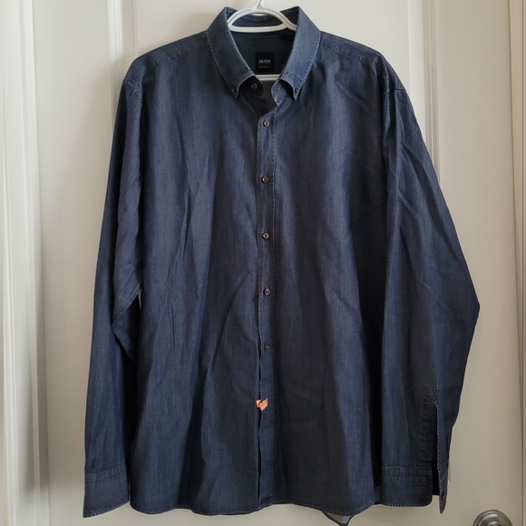 Men's Hugo Boss XXXL Button Down Longsleeves - Picture 1 of 9